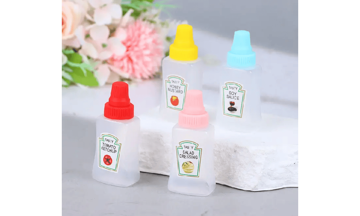 Mini Sauce Bottles