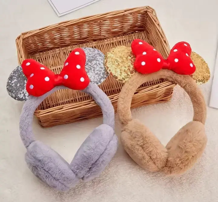 DISNEY BOW EARMUFFS FOR WINTER 