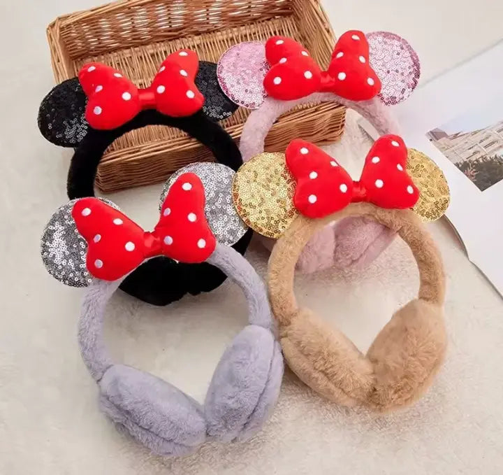 DISNEY BOW EARMUFFS FOR WINTER SpringBles