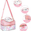 FOREVER GLITTER DUAL COMPARTMENT LUNCH BAG SPARKLES