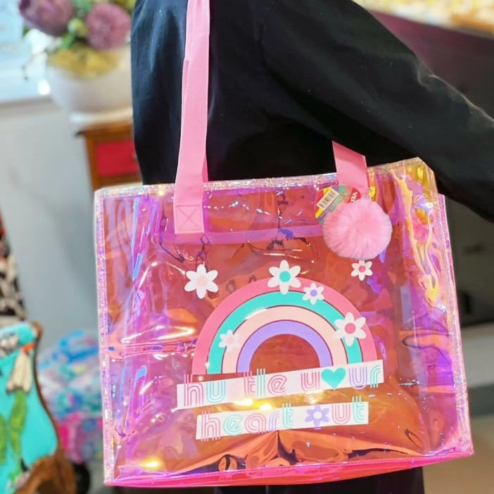 HOLOGRAPHIC TOTE BAG