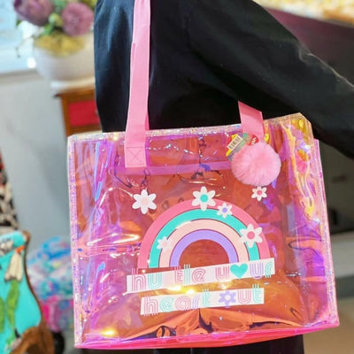 HOLOGRAPHIC TOTE BAG