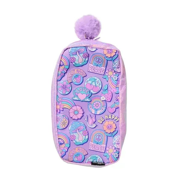 SMIGGLE BUTTERFLY PENCIL CASE SPARKLES