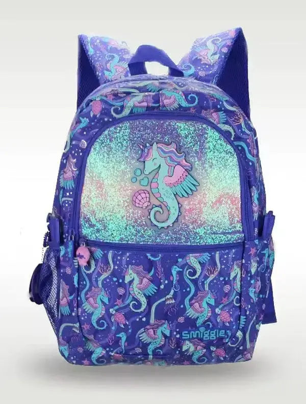 ORIGINAL GLITTERY SEAHORSE BACKPACK FASHION CLASSIC