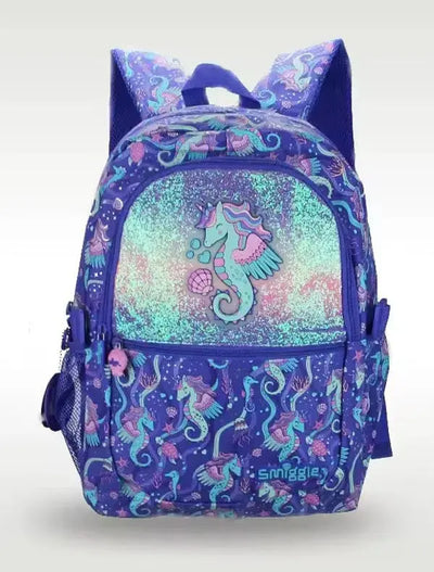 ORIGINAL GLITTERY SEAHORSE BACKPACK FASHION CLASSIC