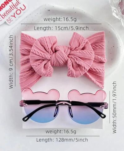 SUNGLASSES & HEADBAND SET SPARKLES