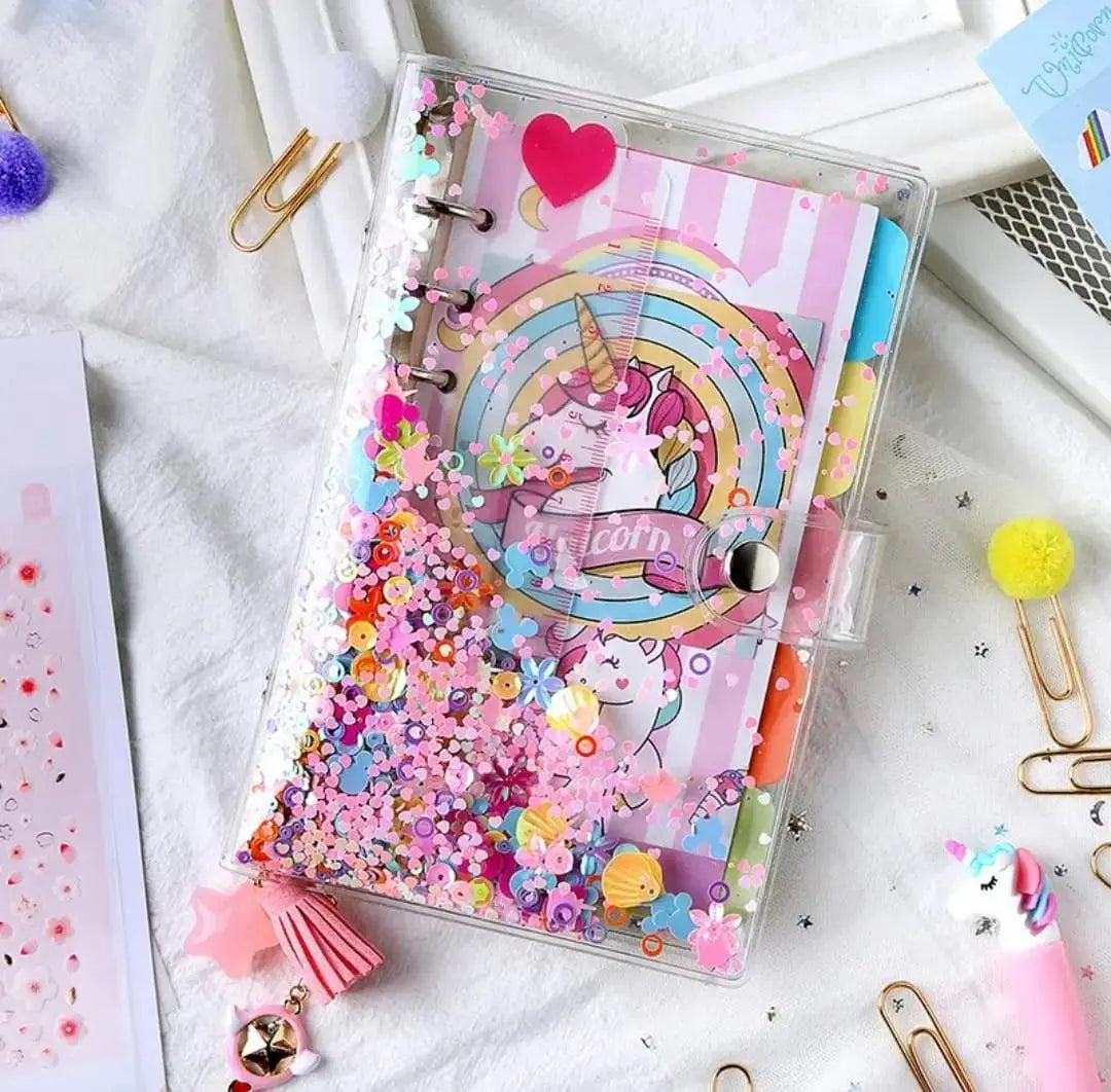 Glittery Magical Notepad SpringBles