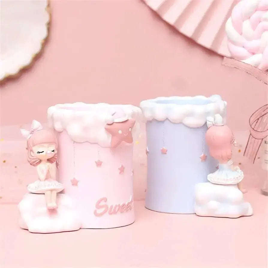CERAMIC FAIRY HOLDER SPARKLES