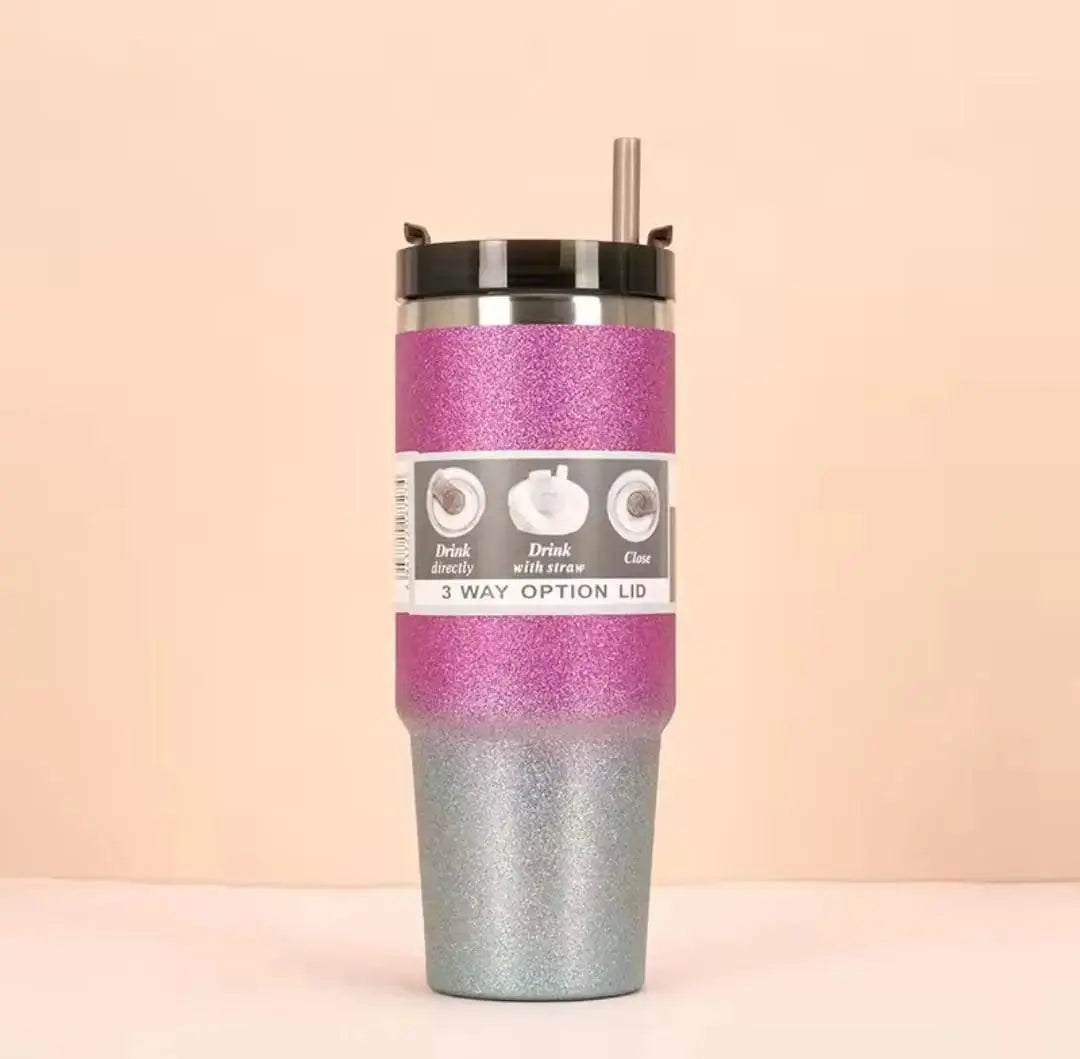 TRENDING GLITTERY TUMBLER SPARKLES