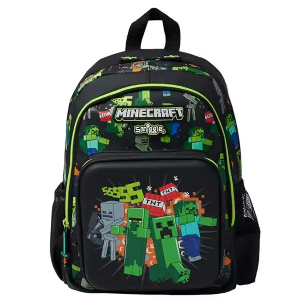 Smiggle Junior Minecraft Backpack FASHION CLASSIC