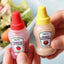 mini ketchup bottles