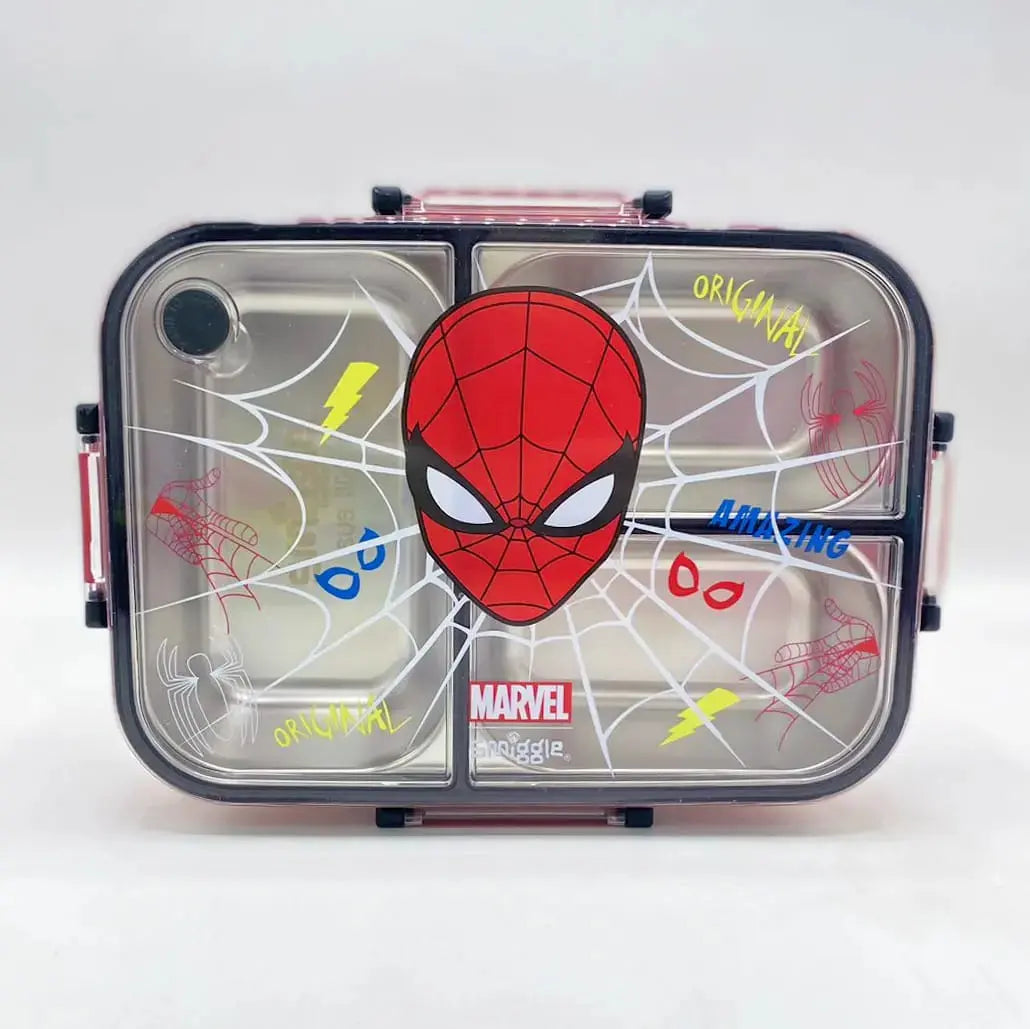 SMIGGLE STAINLESS STEEL TRIO LARGE LUNCH BOX SpringBles