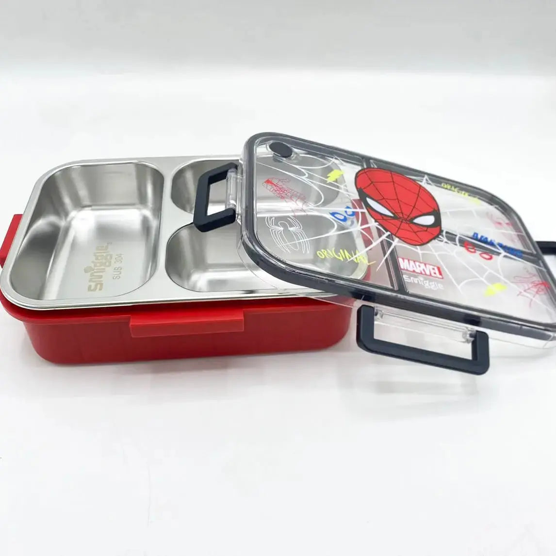 SMIGGLE STAINLESS STEEL TRIO LARGE LUNCH BOX SpringBles