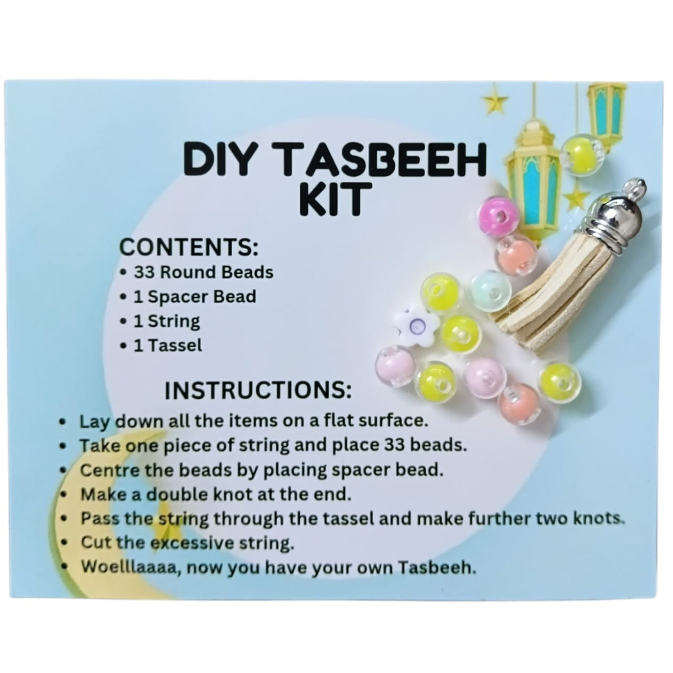 DIY TASBEEH KITS SpringBles