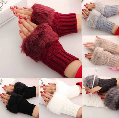 1x Winter Furr Gloves SpringBles