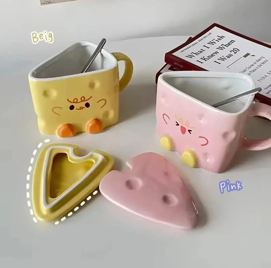 KAWAII CHEESE MUG SpringBles