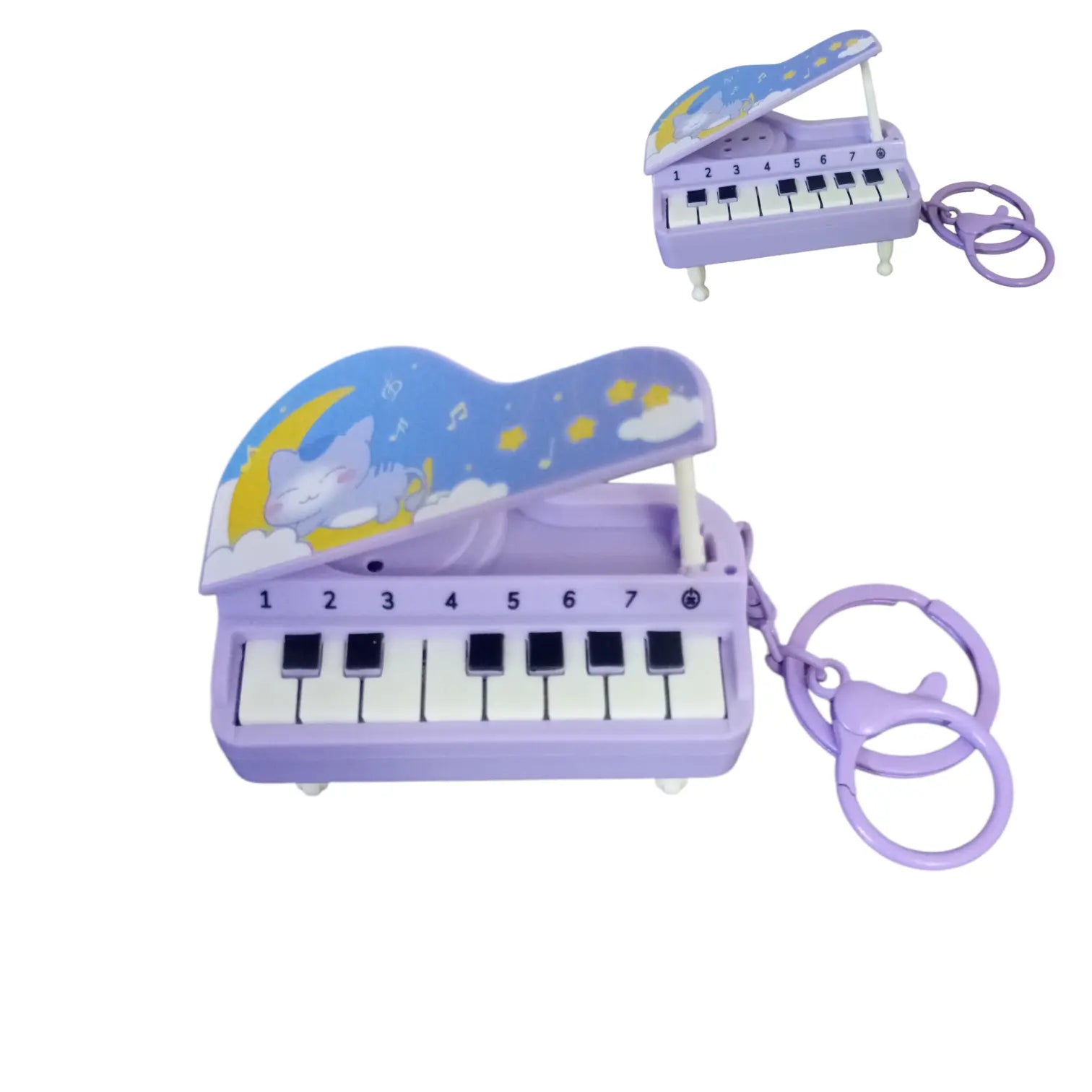 Musical Piano Keychain SpringBles