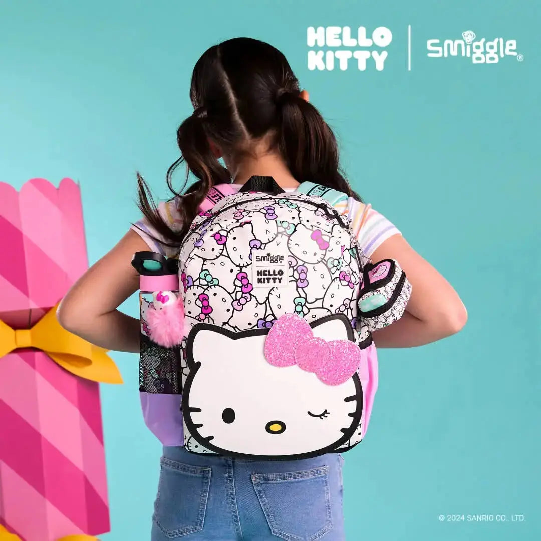 SMIGGLE JUNIOR HELLO KITTY BACKPACK SpringBles