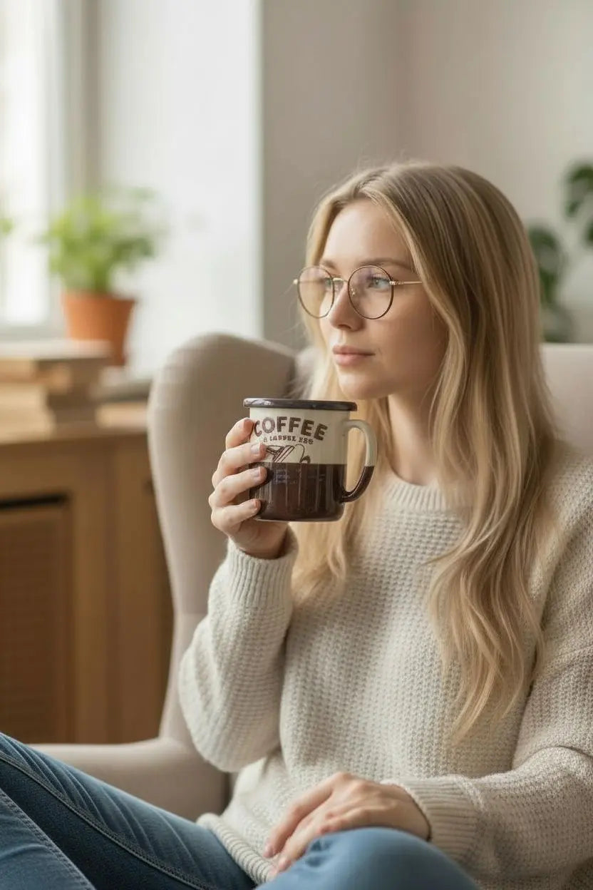 2x Ceramic Coffee Mugs SpringBles