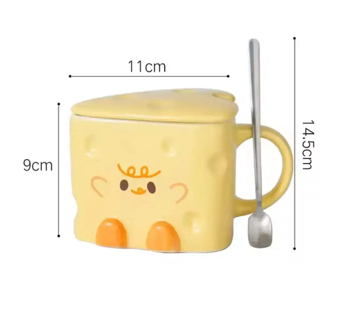 KAWAII CHEESE MUG SpringBles