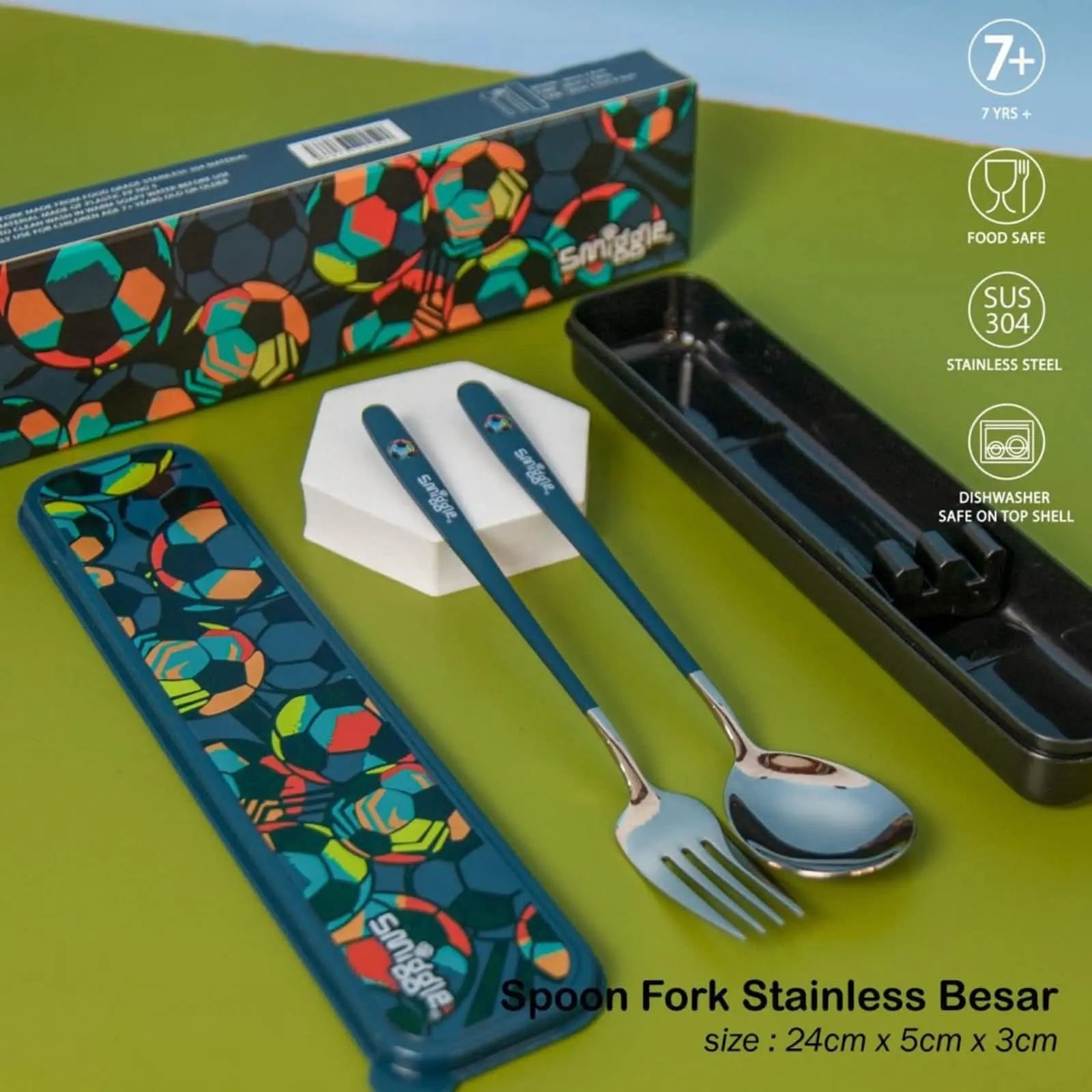 Smiggles Cutlery Set SpringBles