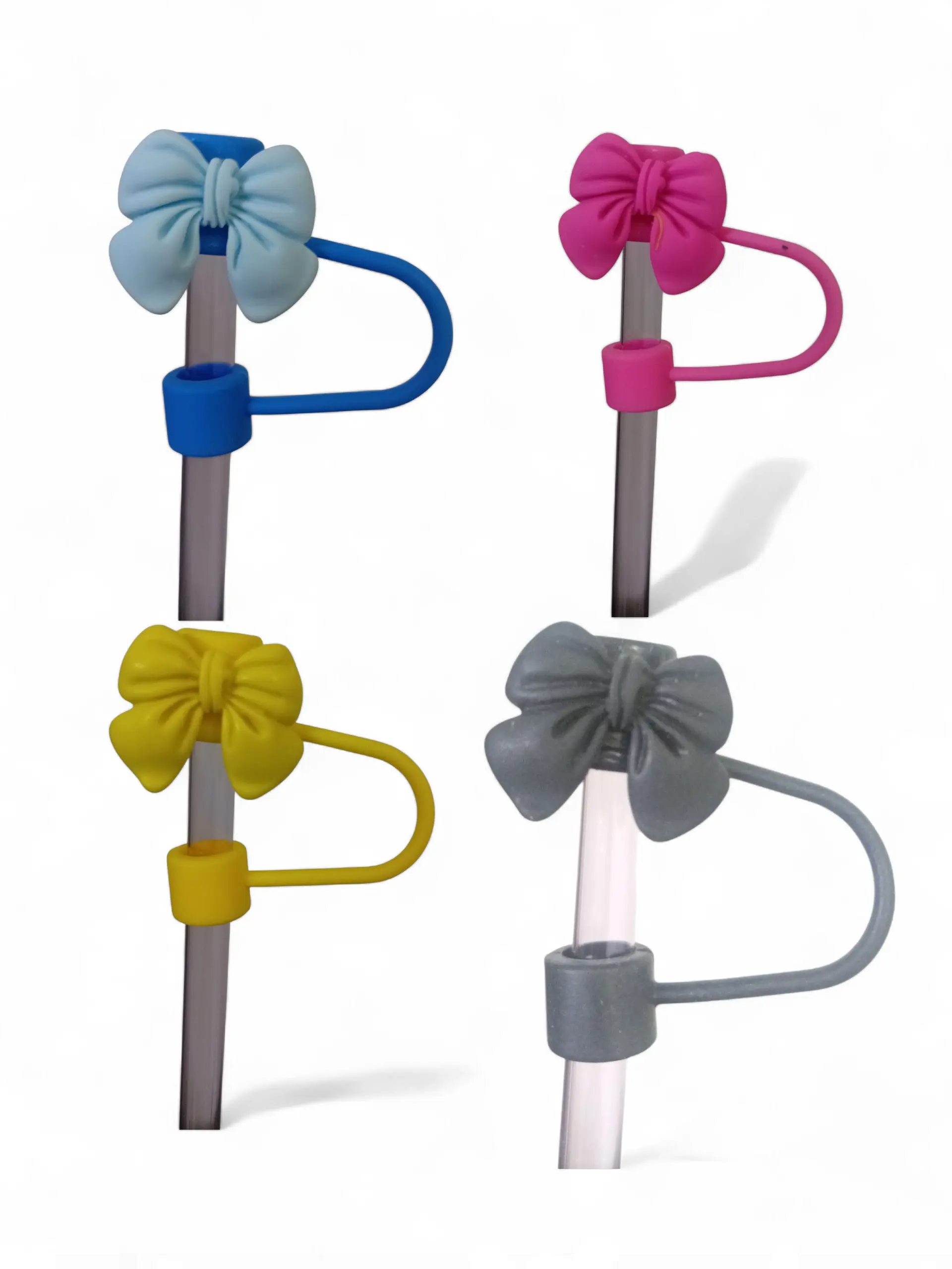 Bow Straw Toppers(Pack of 2) SpringBles