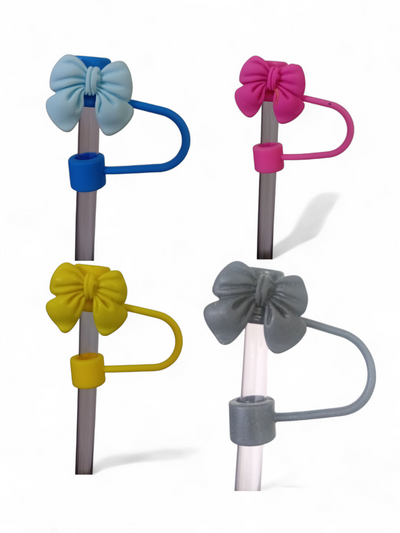 Bow Straw Toppers(Pack of 2) SpringBles