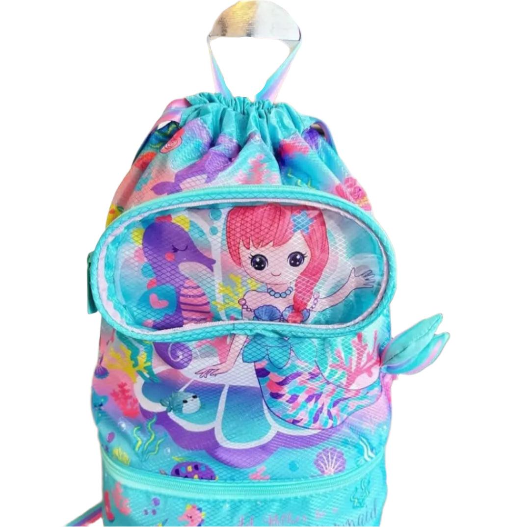 VEST MERMAID WATERPROOF DRAWSTRING BACKPACK