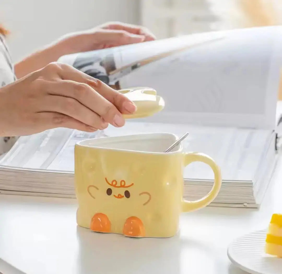 KAWAII CHEESE MUG SpringBles