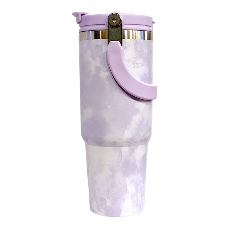 Marble Flipstraw Tumblers 30oz