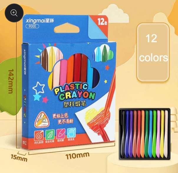 Plastic crayons SpringBles