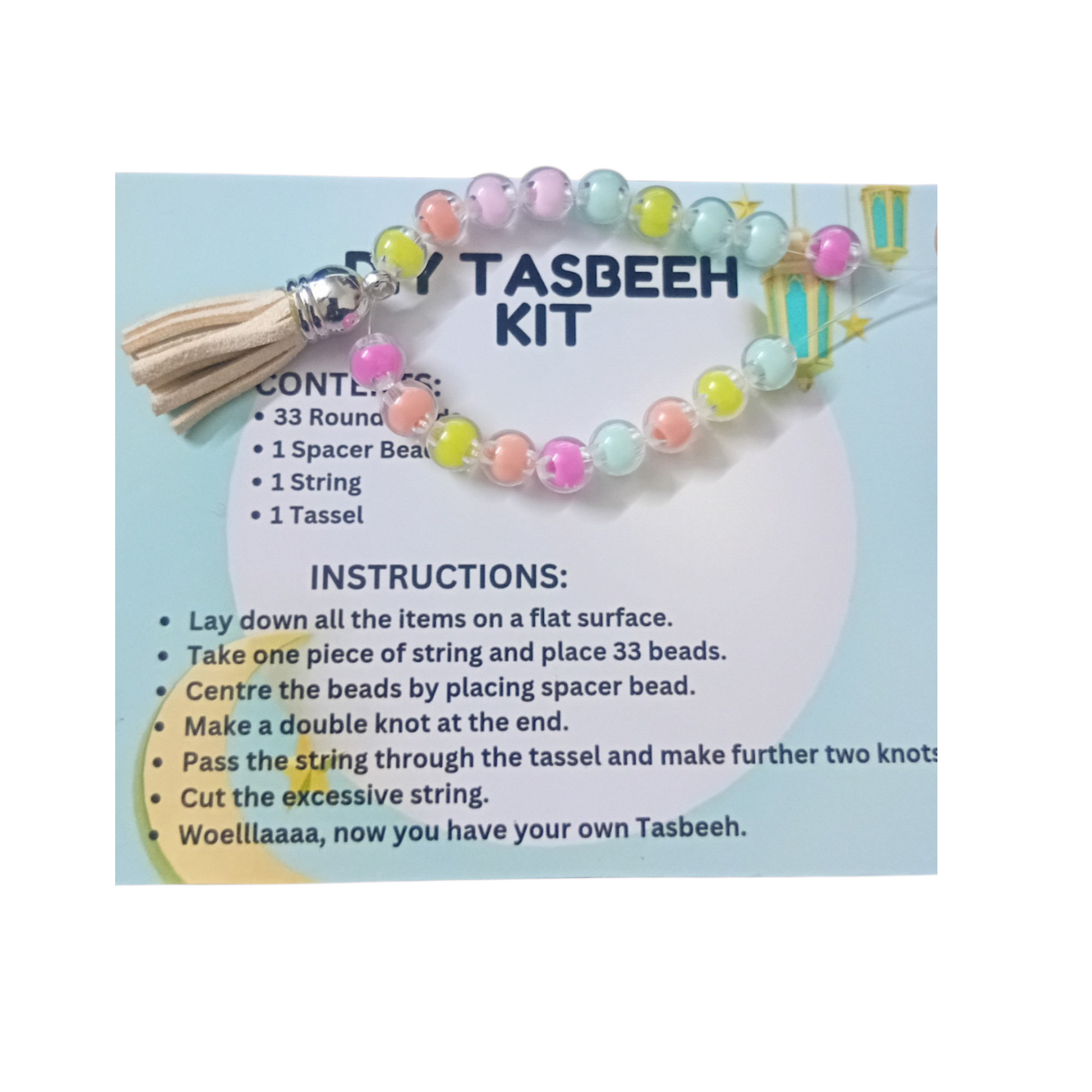 DIY TASBEEH KITS SpringBles