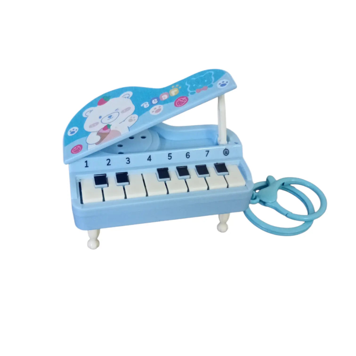 Musical Piano Keychain SpringBles